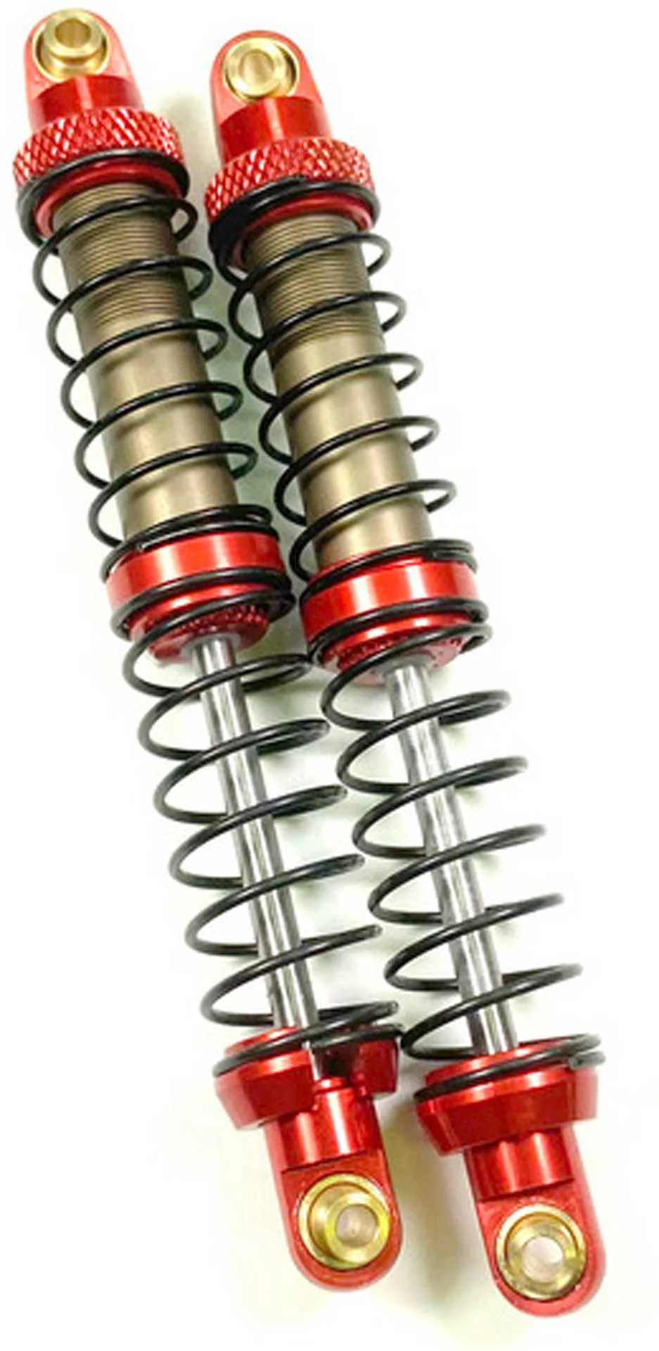 2 Amortisseurs en alliage Slim-Line 100mm pour voitures RC 1/10 - Absima 2330025