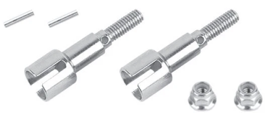 2 axes de roues en Aluminium 1/16 Absima / XLH 9130/9136/9137 - AB30-WJ04