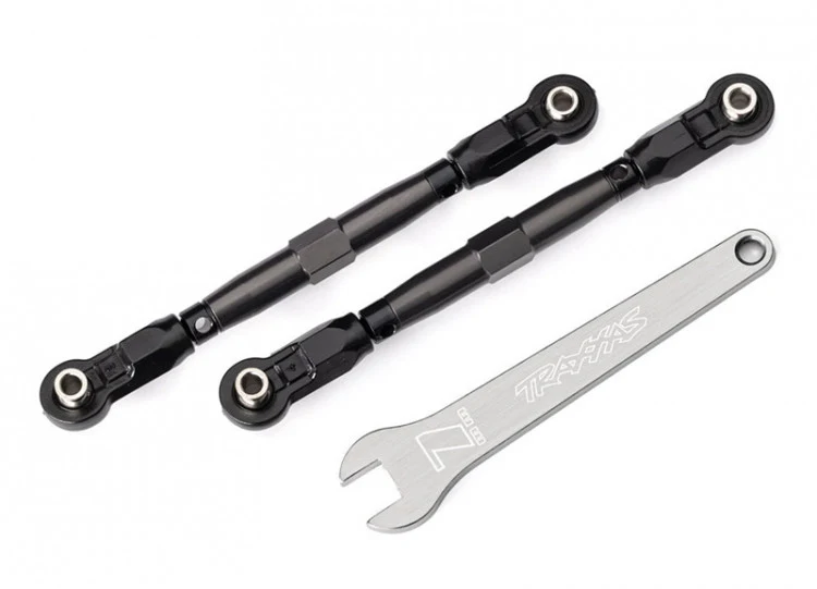 2 Biellettes Alu anodisé 88mm Avant Traxxas Maxx - Traxxas 8948-GRAY
