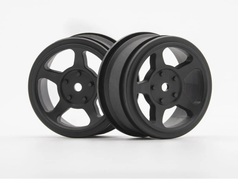 2 jantes TA2 Vintage 31mm noire (6mm OFFSET) HPI 160337 - Image 2