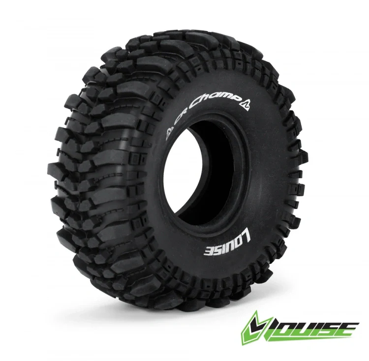 2 Pneus Crawler 1/10 Louise 1.9 CR-CHAMP - 3231VI
