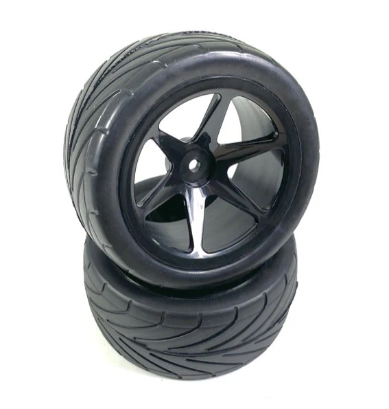 2 pneus et jantes à batons Arrière Buggy 1/10 - 2500019