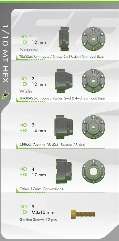 2 Pneus et roues MT-UPHILL 1/10 soft (x2) - LT3204SX - Image 4
