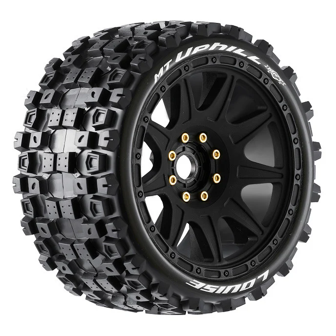 2 Pneus et roues MT-UPHILL Speed 3,8 soft MFT (Hex amovible 4pcs) - LT3354SB