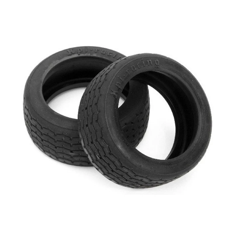 2 Pneus Vintage Radial 26mm gomme dure - HPI4793 - Image 2