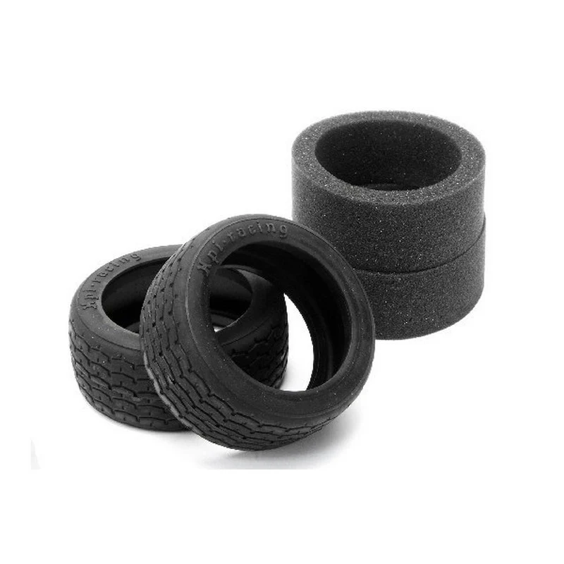 2 Pneus Vintage Radial 26mm gomme dure - HPI4793 - Image 3