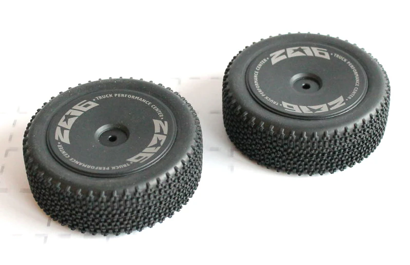2 roues arrière référence 7401 pour Buggy DF Model 3120 et Wltoys 144001 / 1270