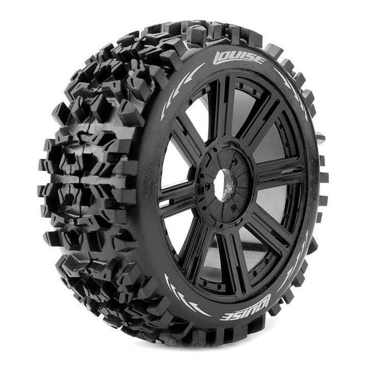 2 Roues + Pneus B-PIONEER" Buggy 1/8 soft - LT3130SB"