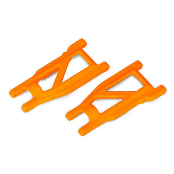 2 Triangles de suspension avant et arrière orange renforcés - Traxxas 3655-ORNG