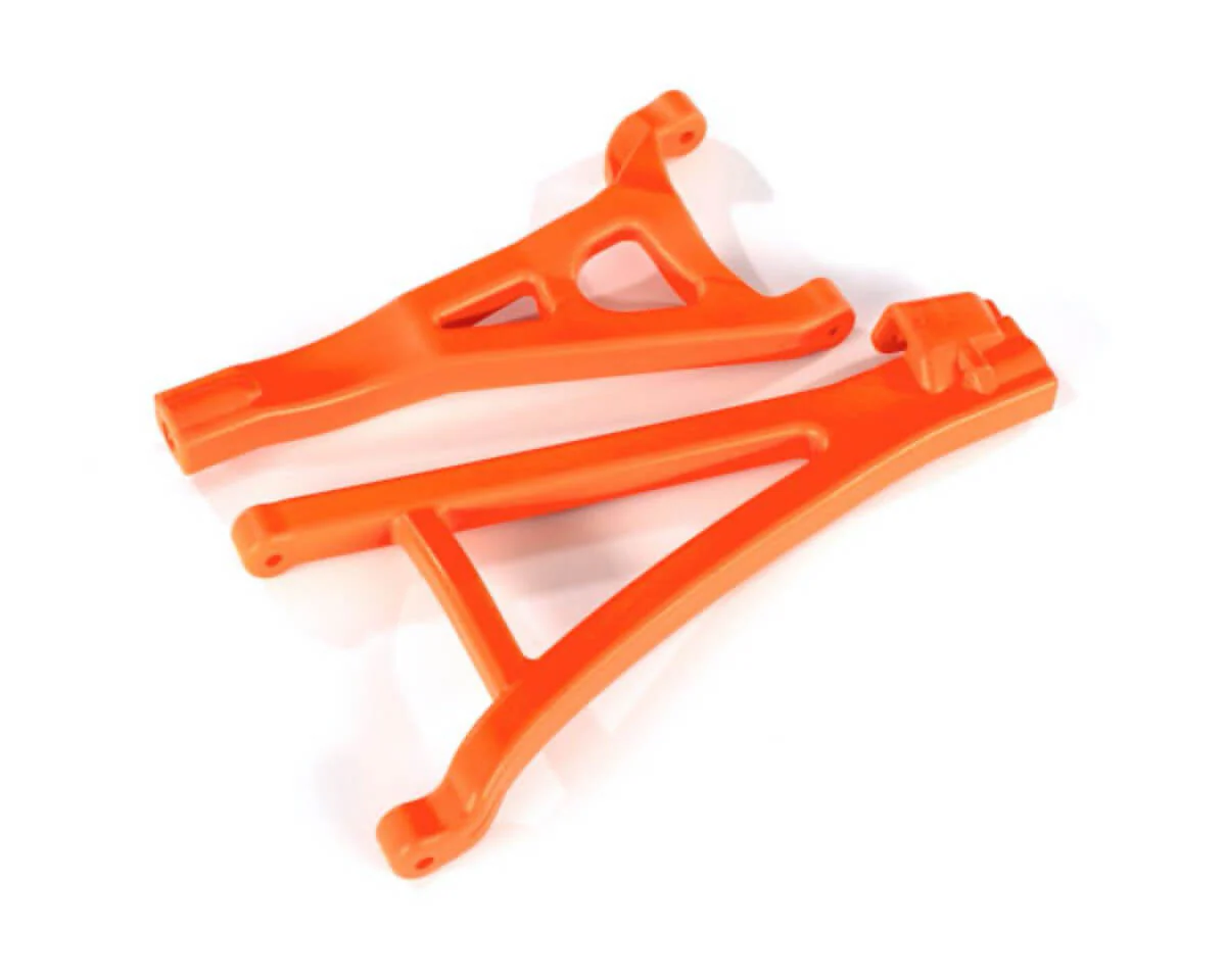 2 Triangles de suspension Avant gauche renforcés - Traxxas 8632T - Orange