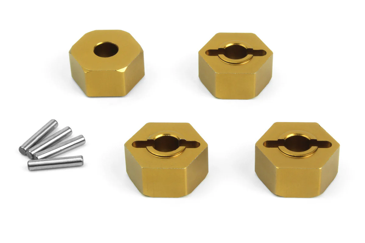 4 Héxagones Aluminum 14mm (Gold/4pcs) Maverick MV150471