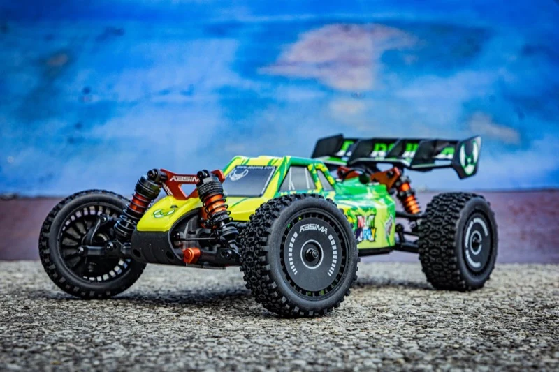 Absima Buggy 1/12 "Neon Furry" vert 4WD RTR - 12121 Brushless 3S 70km/h