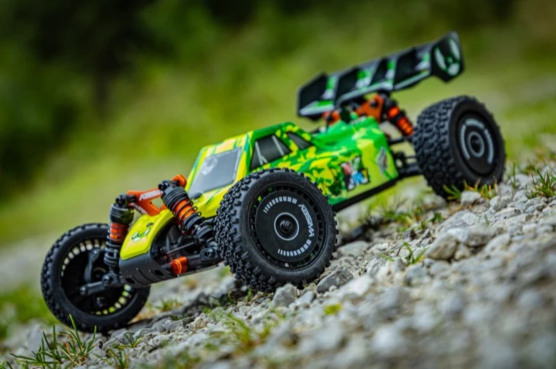 Absima Buggy 1/12 "Neon Furry" vert 4WD RTR - 12121 Brushless 3S 70km/h - Image 2