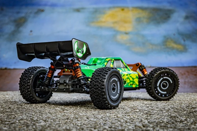 Absima Buggy 1/12 "Neon Furry" vert 4WD RTR - 12121 Brushless 3S 70km/h - Image 3