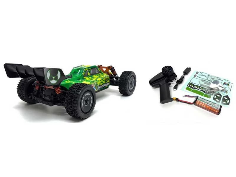 Absima Buggy 1/12 "Neon Furry" vert 4WD RTR - 12121 Brushless 3S 70km/h - Image 7