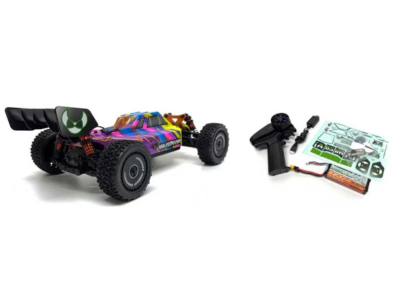 Absima Buggy 1/12 "Neon Furry" violet 4WD RTR - 12120 Brushless 3S 70km/h - Image 6