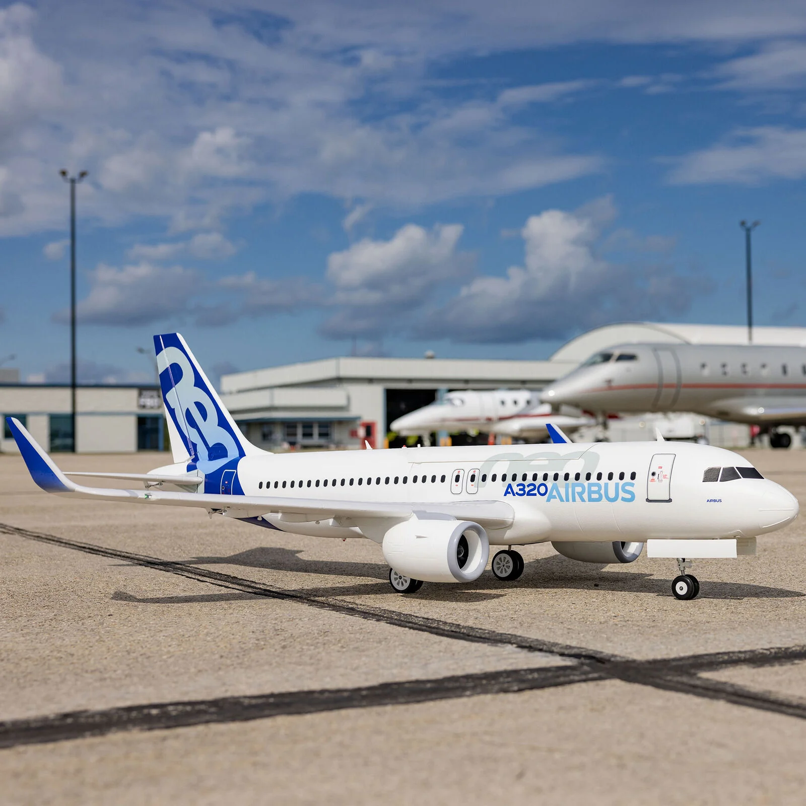 Airbus A320neo Twin 64mm EDF BNF Basic AS3X + SAFE - EFL1493 - Image 2