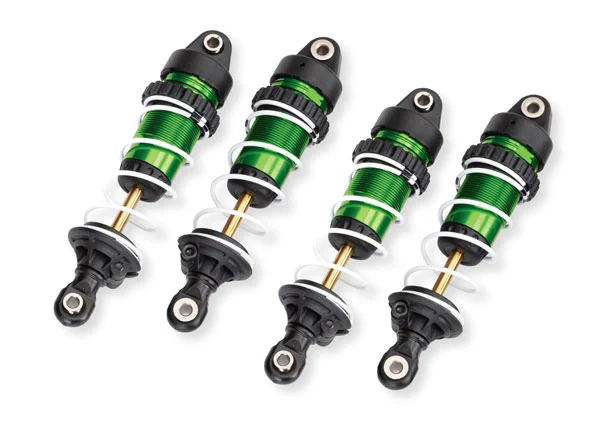Amortisseurs GTR Long Complet Vert (4) - Traxxas 10765-GRN