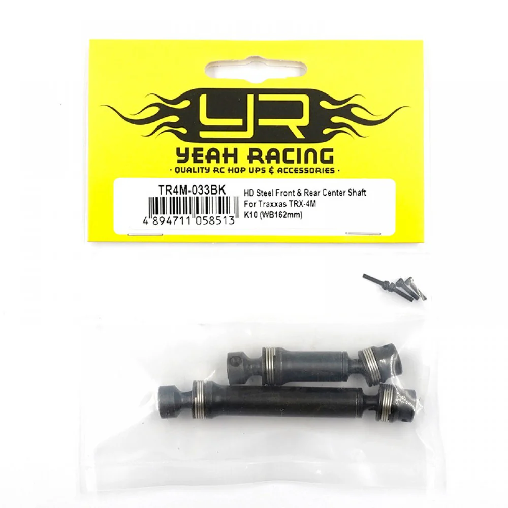 Arbre central avant et arrière en acier HD pour Traxxas TRX-4M K10 (WB162mm) Yeah Racing - Image 3