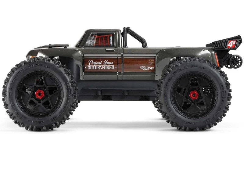 Arrma 1/10 Outcast 4S V2 4x4 BLX Stunt Truck RTR - ARA4410V2T3 - Image 2