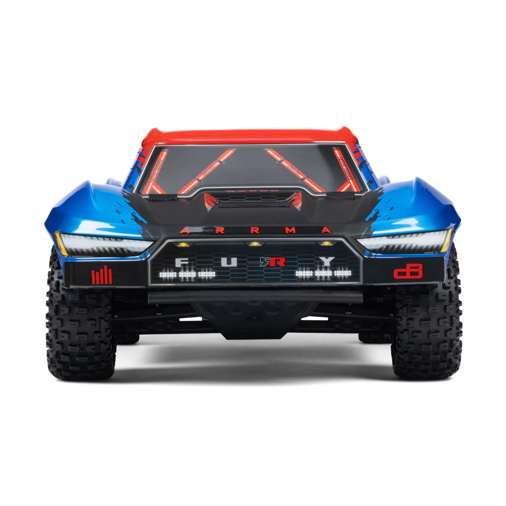 Arrma Fury 223S BLX Brushless 2WD Short Course bleu RTR - ARA3521T1 - Image 4