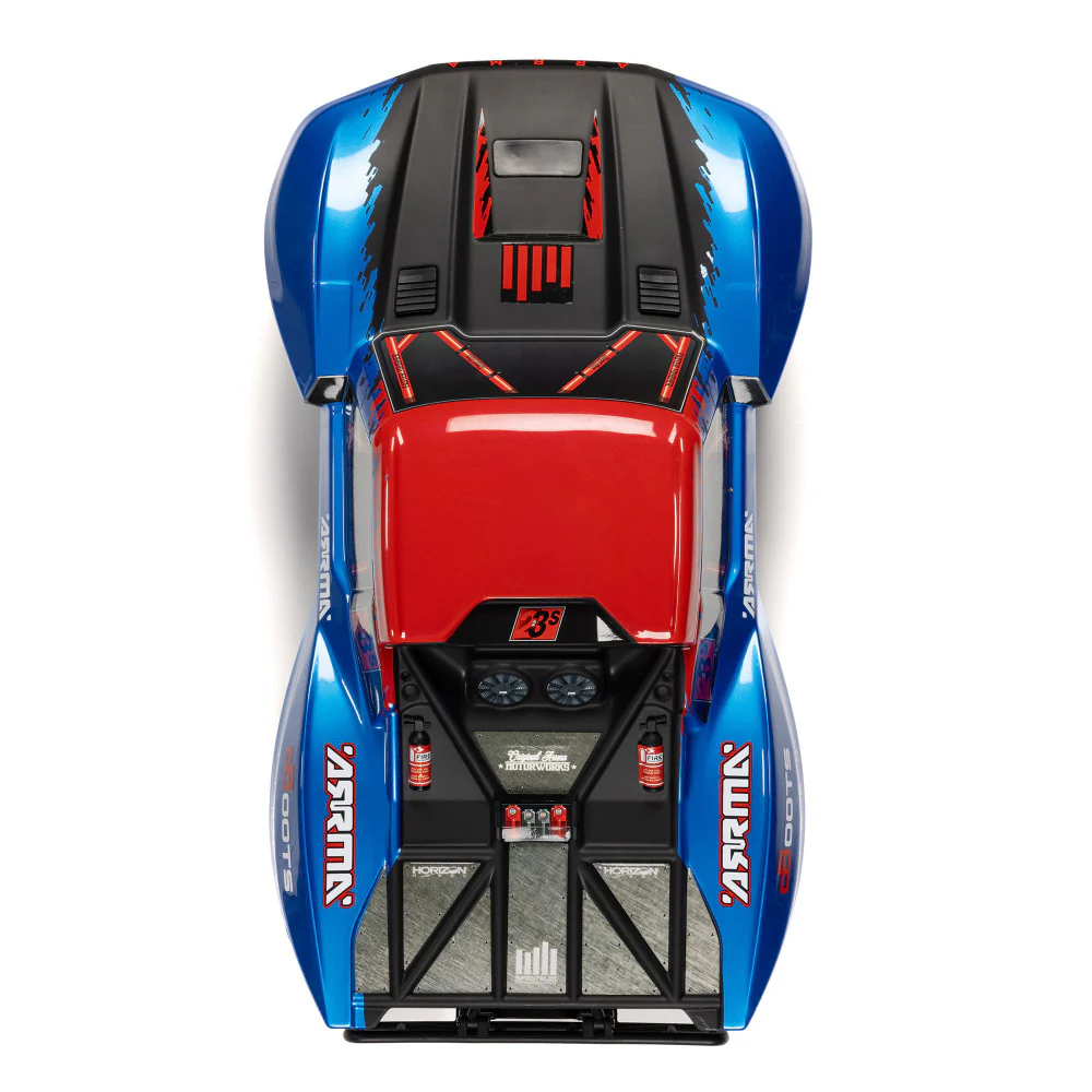 Arrma Fury 223S BLX Brushless 2WD Short Course bleu RTR - ARA3521T1 - Image 5
