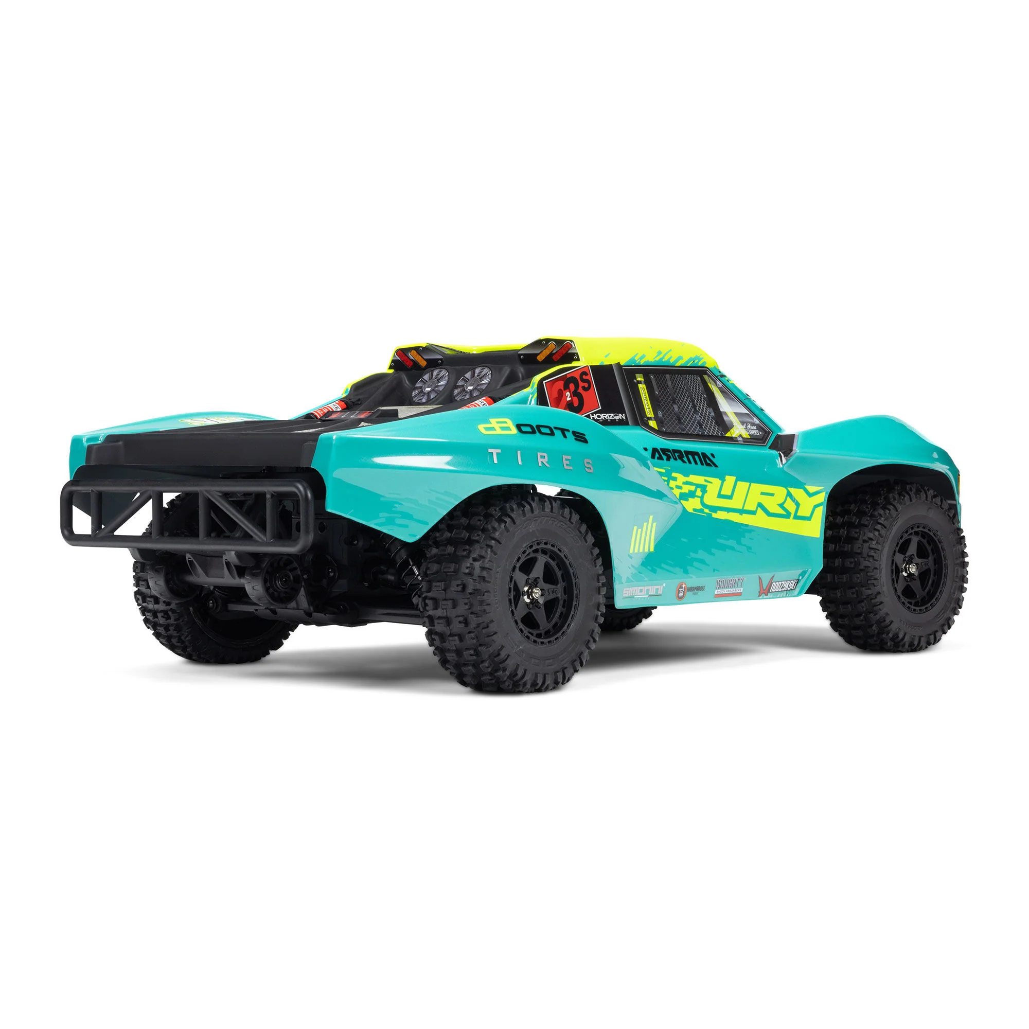 Arrma Fury 223S BLX Brushless 2WD Short Course vert RTR - ARA3521T2 - Image 3