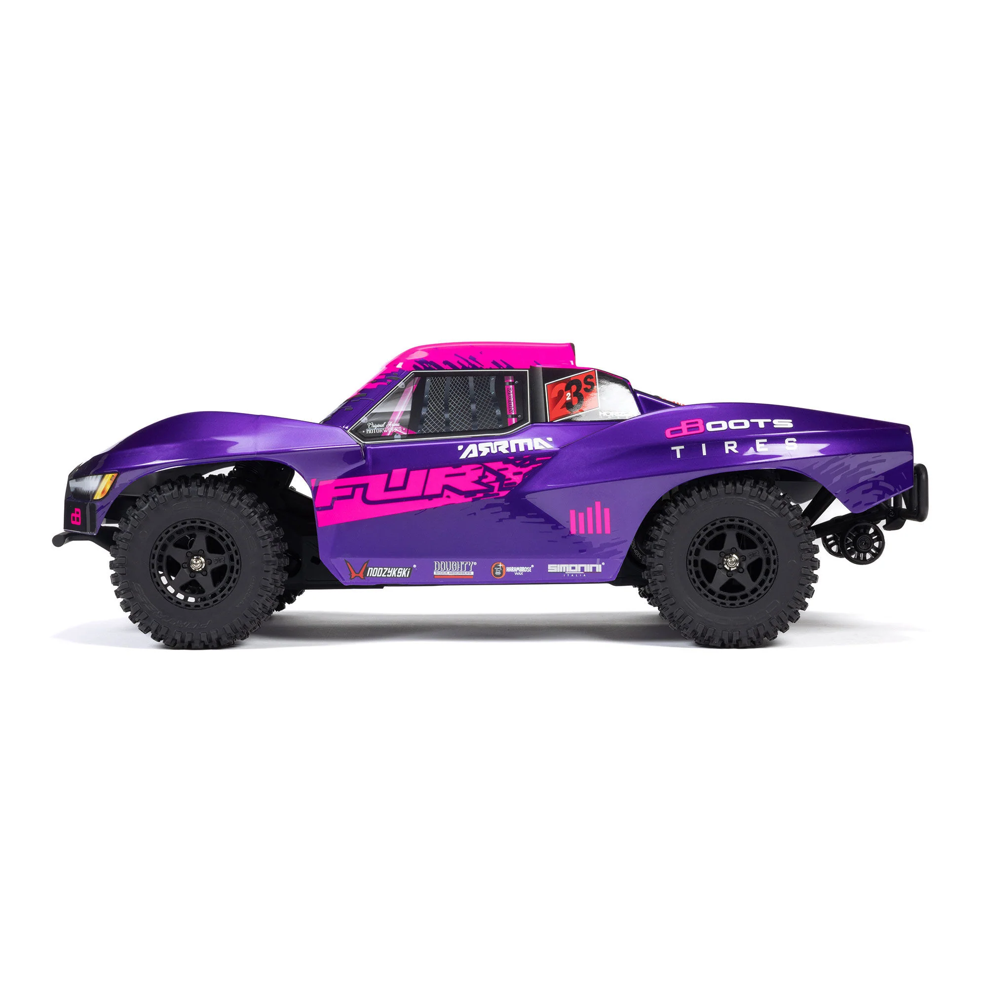 Arrma Fury 223S BLX Brushless 2WD Short Course violet RTR - ARA3521T3 - Image 3