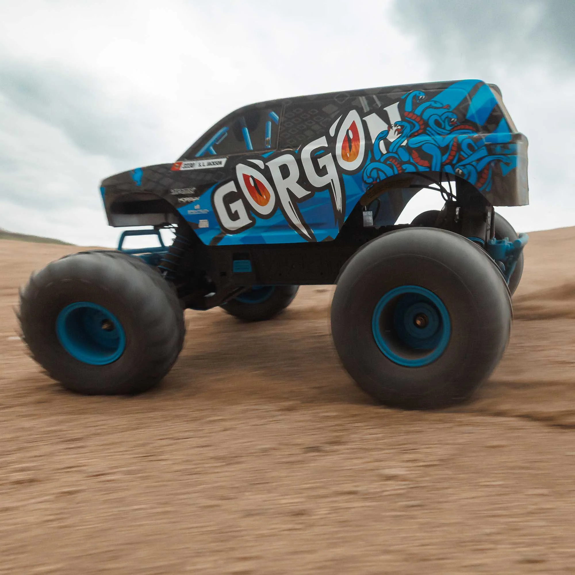 Arrma Gorgon 2WD MT 1/10 RTR bleu ARA3230ST5 - Image 11