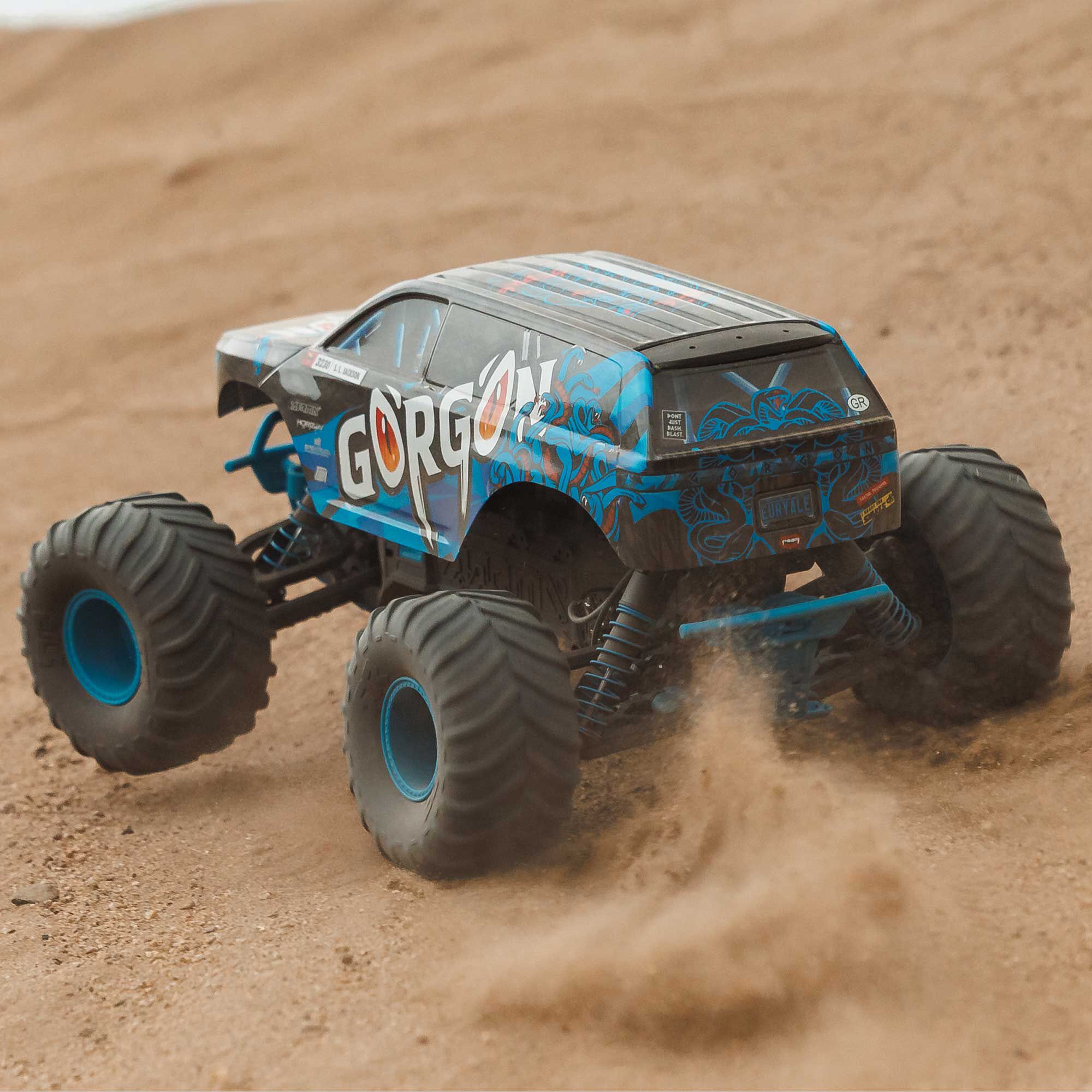Arrma Gorgon 2WD MT 1/10 RTR bleu ARA3230ST5 - Image 9
