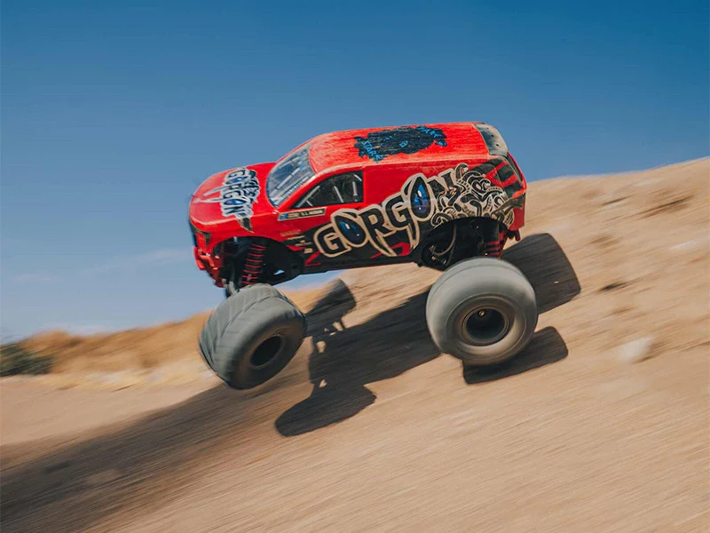 Arrma Gorgon 2WD MT 1/10 RTR rouge ARA3230ST2 - Image 6