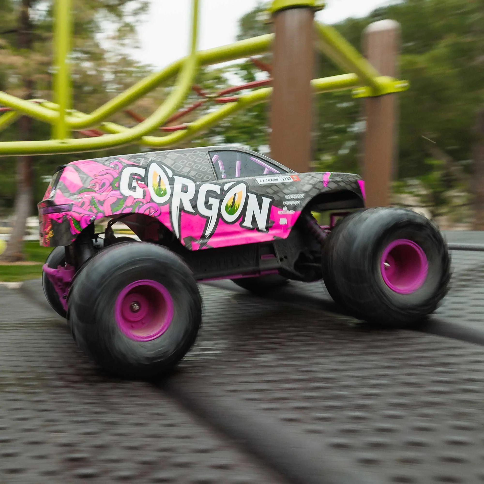 Arrma Gorgon 2WD MT 1/10 RTR violet ARA3230ST4 - Image 15