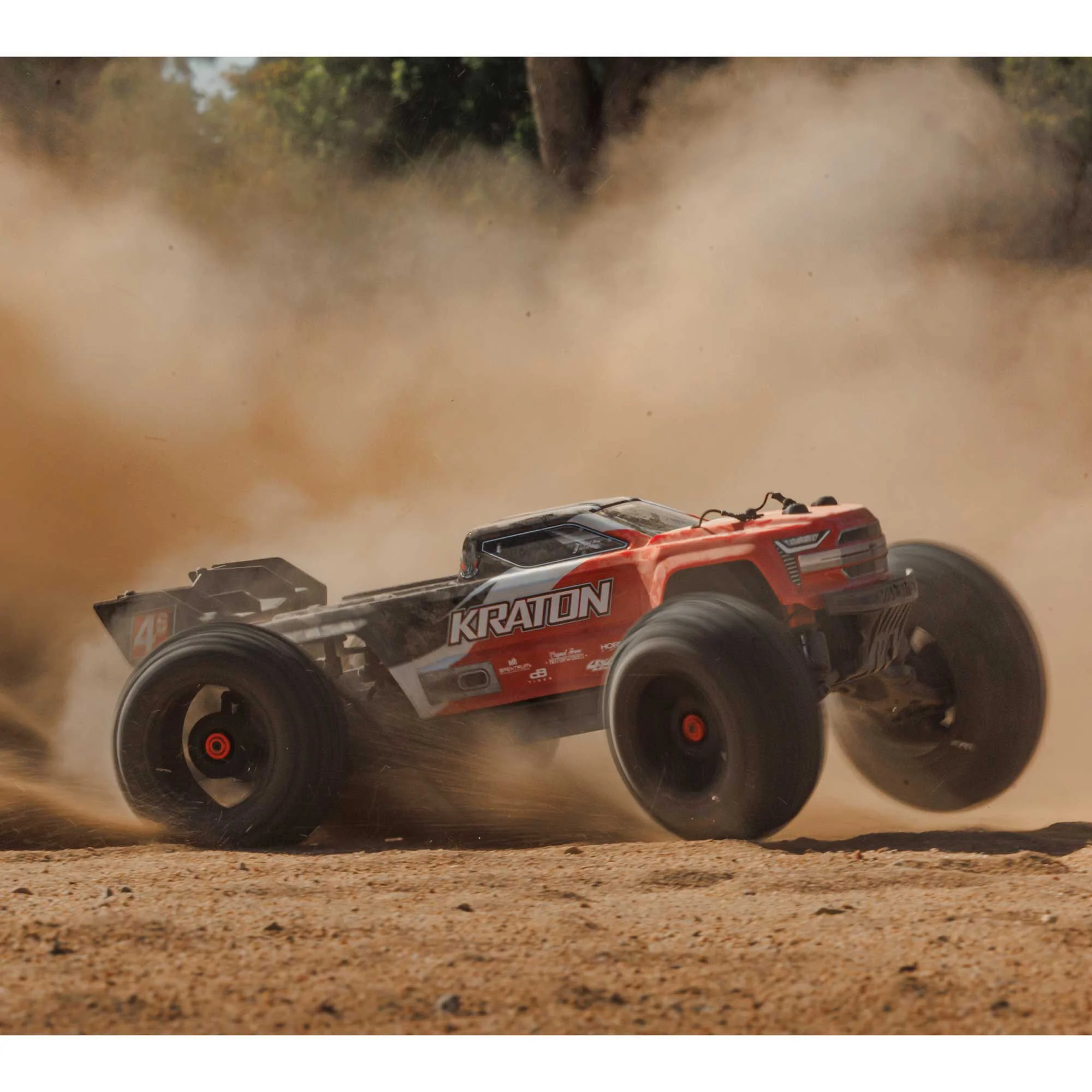 Arrma Kraton 1/10 4X4 4S V2 BLX Monster truck RTR Rouge - Image 14