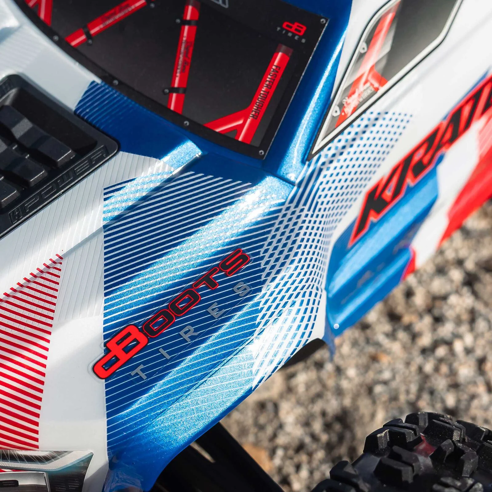ARRMA Kraton 6S V6 4X4 BLX Brushless Monster 1/8 RTR bleu ARA8608V6T4 - Image 20