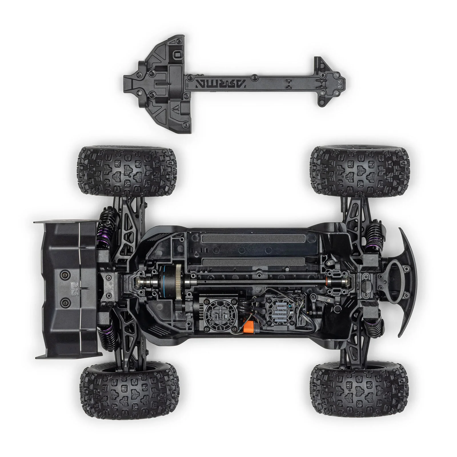 Arrma Mini Kraton 3S BLX 1/16 4x4 Brushless RTR (batterie/chargeur) ARA2508ST2 - Image 5
