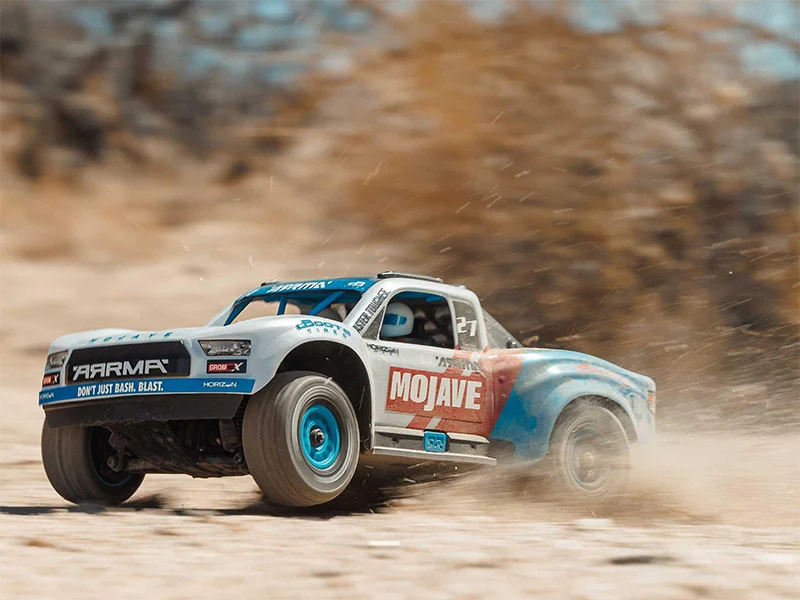 Arrma Mojave GROM 223S BLX 1/16 brushless 4X4 blanche ARA2304ST2 - Image 10