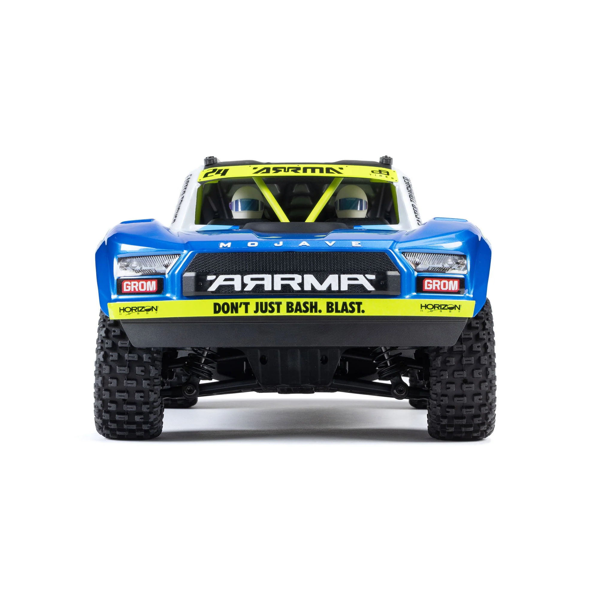 Arrma Mojave Grom Mega 1/16 380 4X4 Desert Truck RTR blanc/bleu ARA2104T2 - Image 4