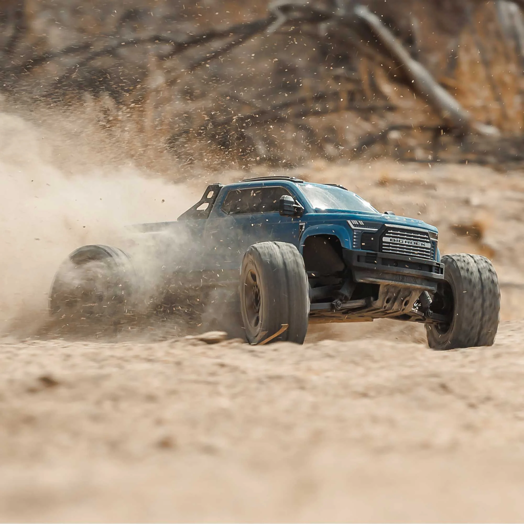 Arrma Monster Truck 1/10 BIG ROCK 223S DSC brushless 4X4 RTR bleu - ARA4312V4T3 - Image 19