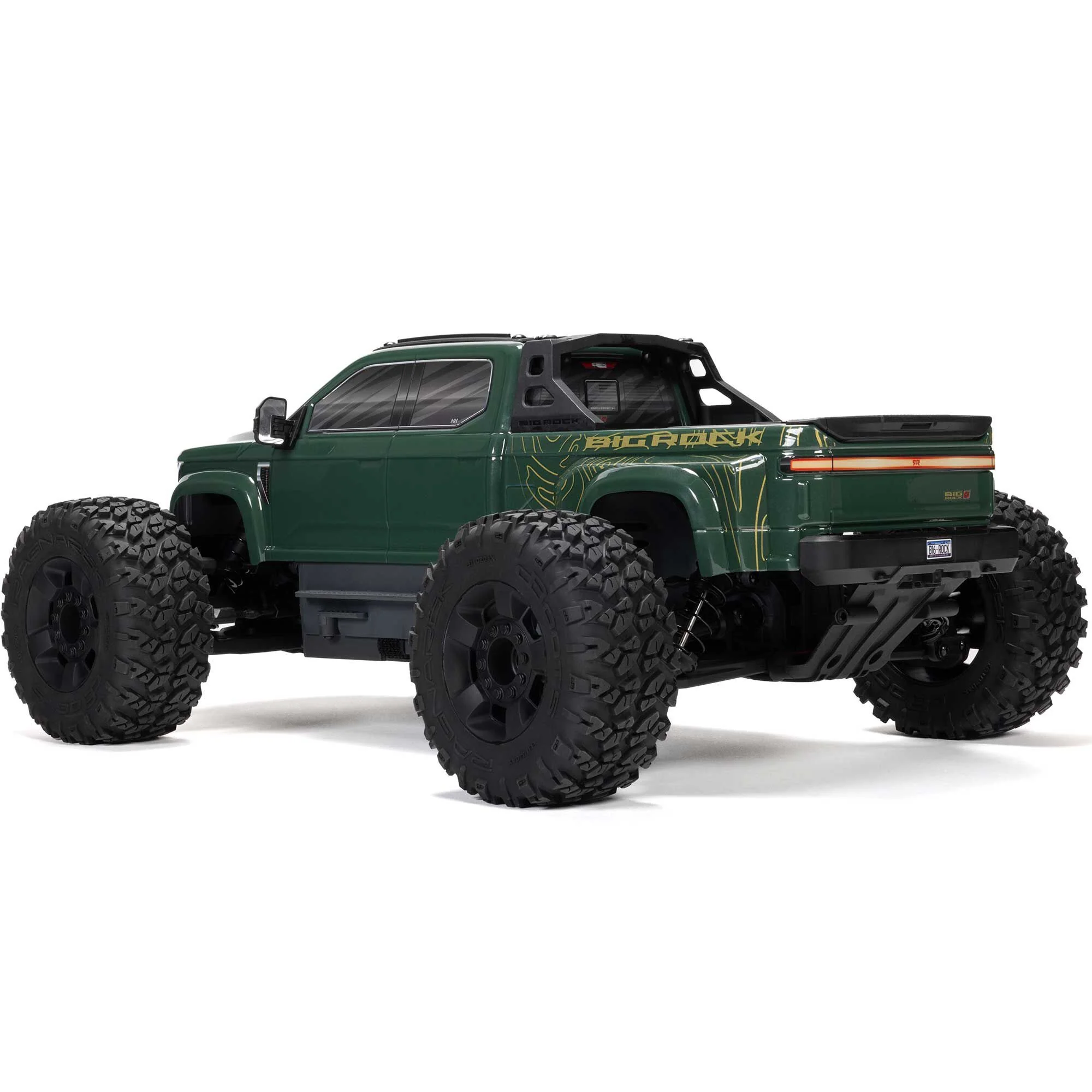 Arrma Monster Truck 1/10 BIG ROCK 223S DSC brushless 4X4 RTR vert - ARA4312V4T2 - Image 10