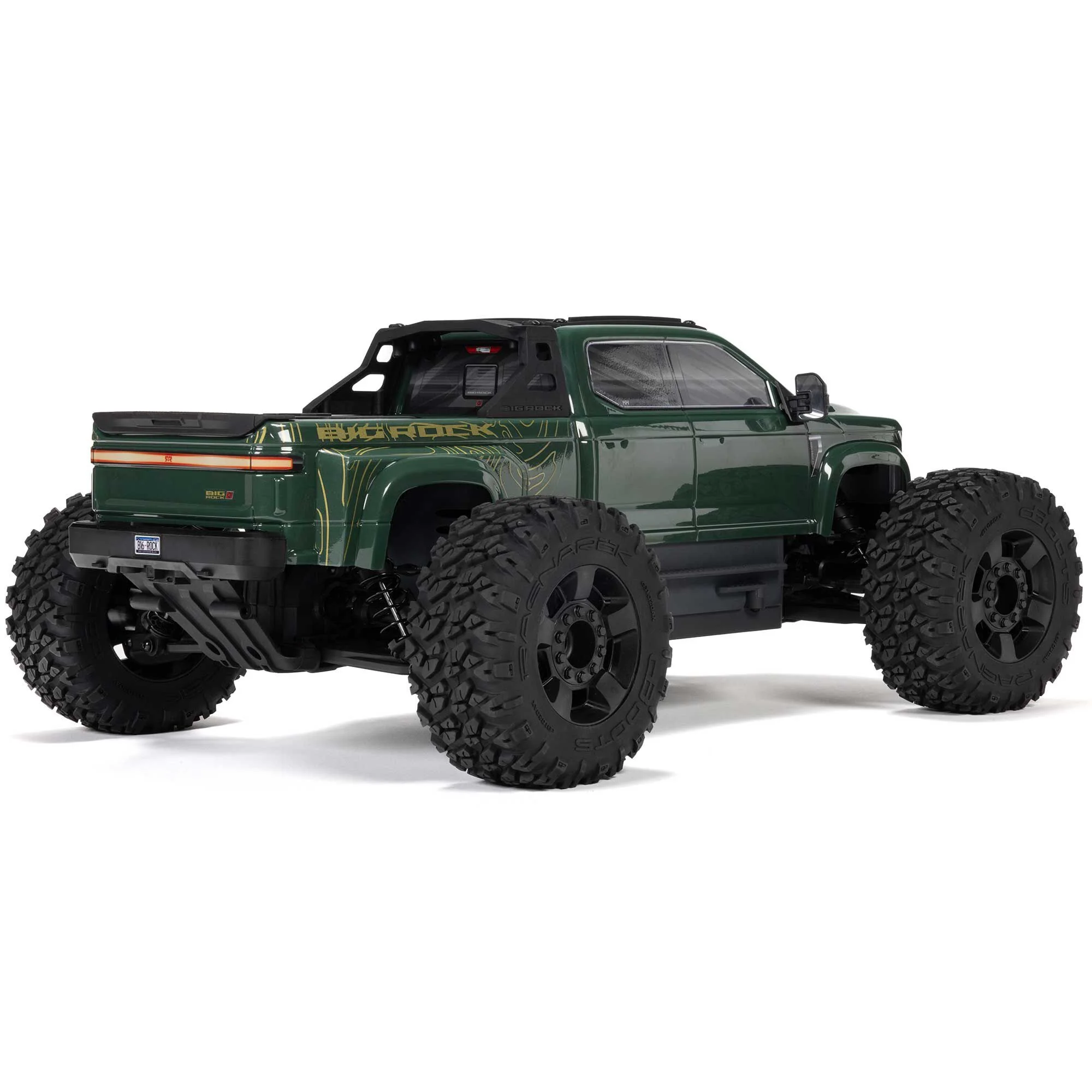 Arrma Monster Truck 1/10 BIG ROCK 223S DSC brushless 4X4 RTR vert - ARA4312V4T2 - Image 11