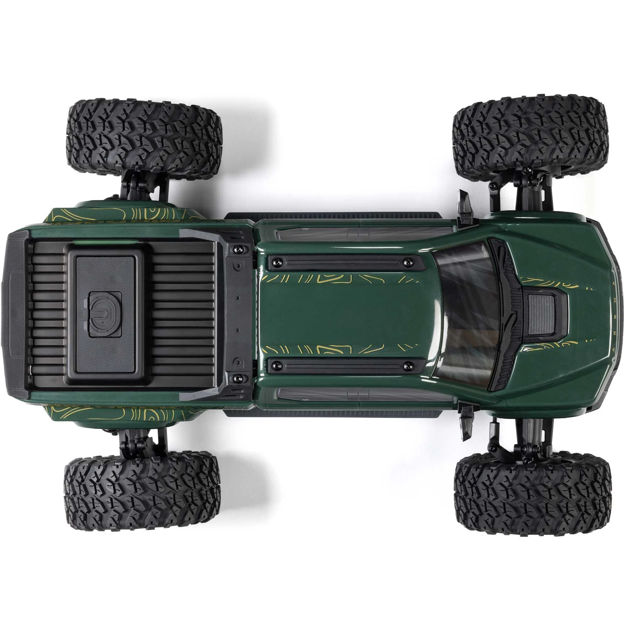 Arrma Monster Truck 1/10 BIG ROCK 223S DSC brushless 4X4 RTR vert - ARA4312V4T2 - Image 14