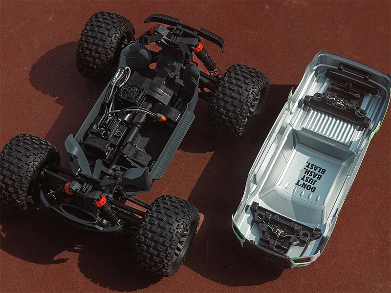 Arrma Monster Truck charbon Granite MEGA 665 4X4 RTR 1/10 ARA4202V4T1 - Image 6