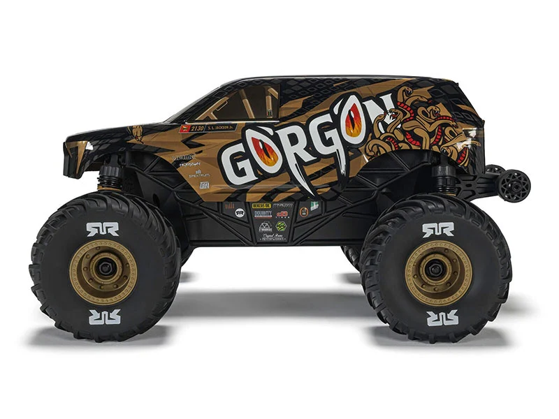 Arrma Monster Truck Gorgon GROM charbon 4X4 RTR 1/16 bronze - ARA2130T3 - Image 3