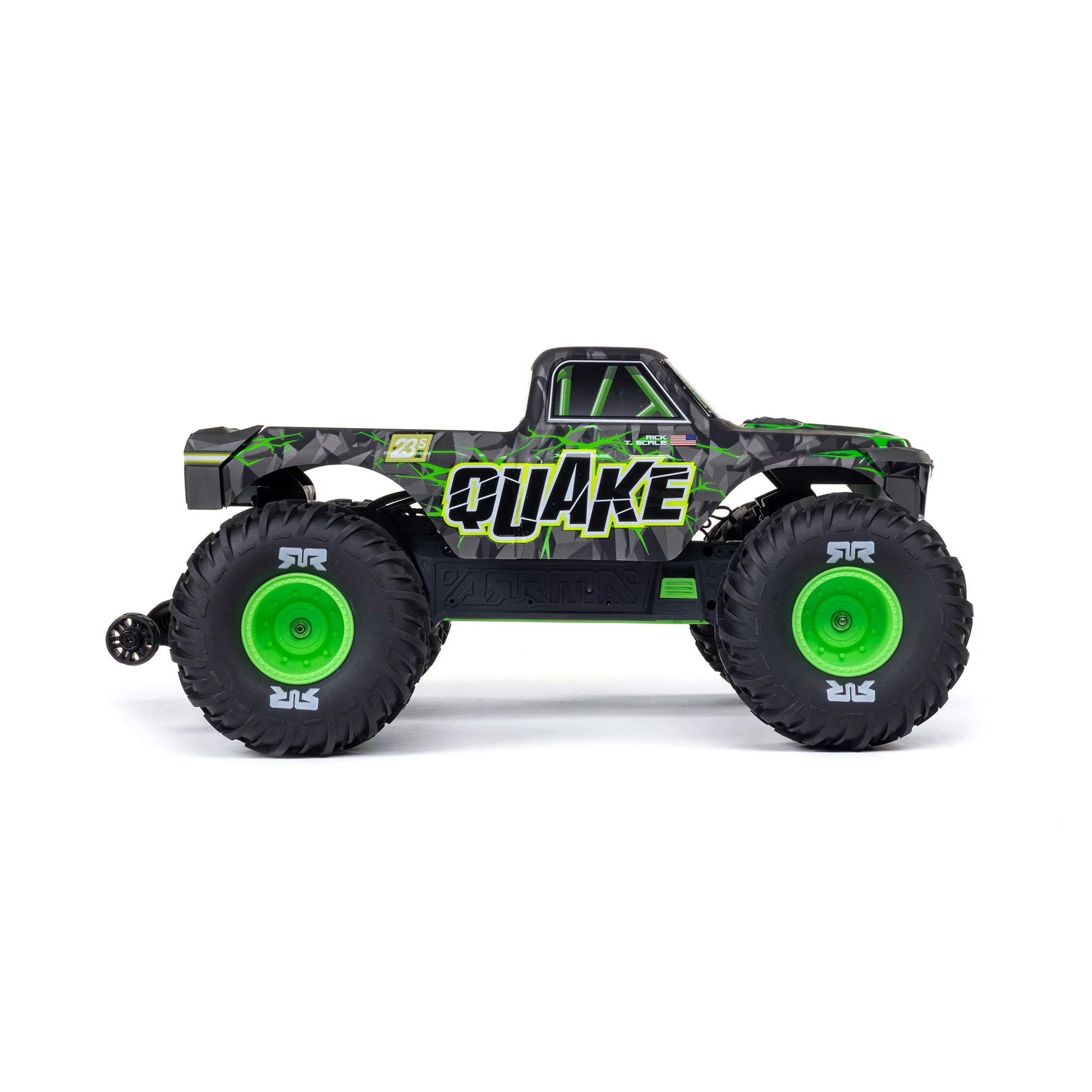 Arrma Monster Truck QUAKE 223S DSC 2WD RTR Brushless 1/10 vert - ARA3537T2 - Image 2
