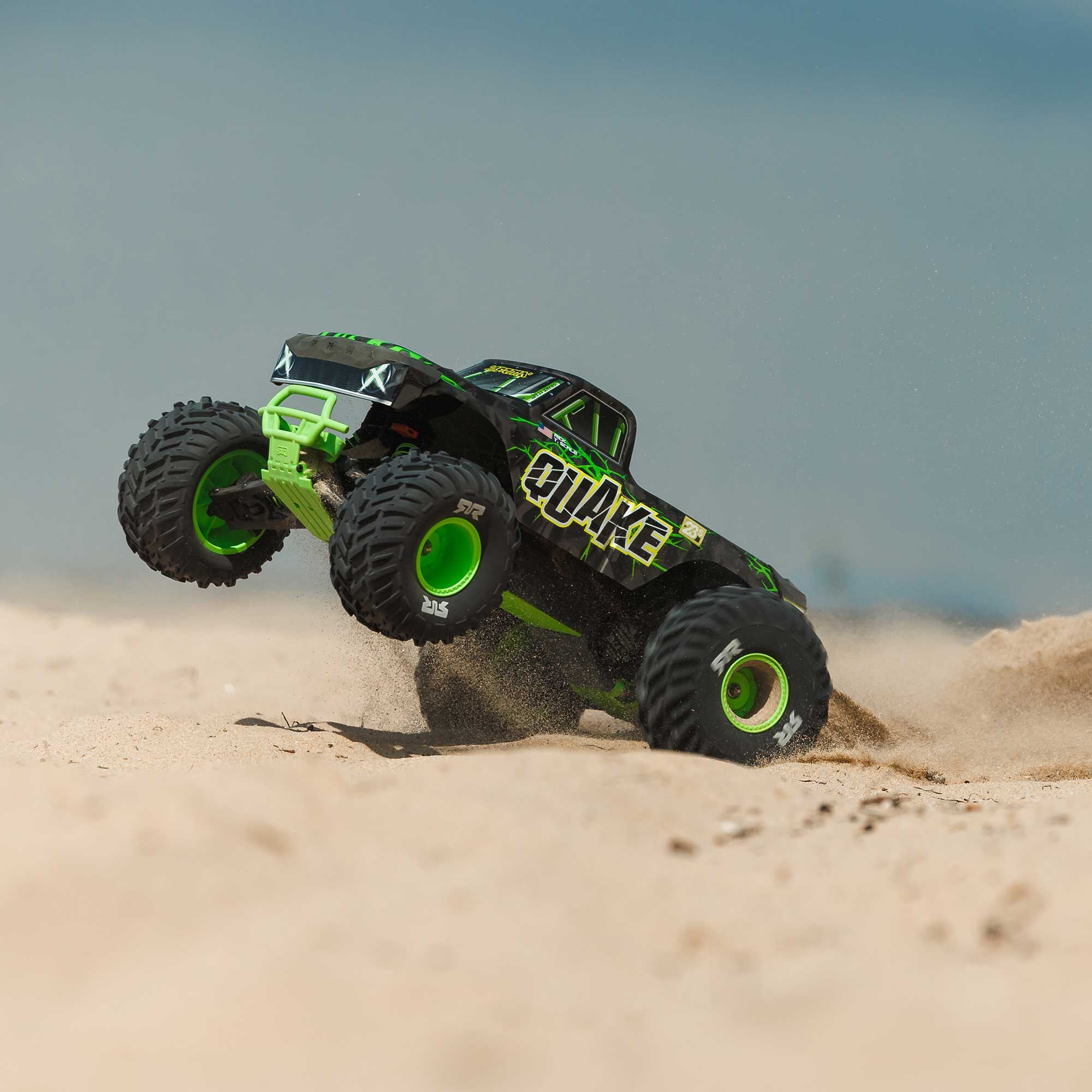 Arrma Monster Truck QUAKE 223S DSC 2WD RTR Brushless 1/10 vert - ARA3537T2 - Image 22
