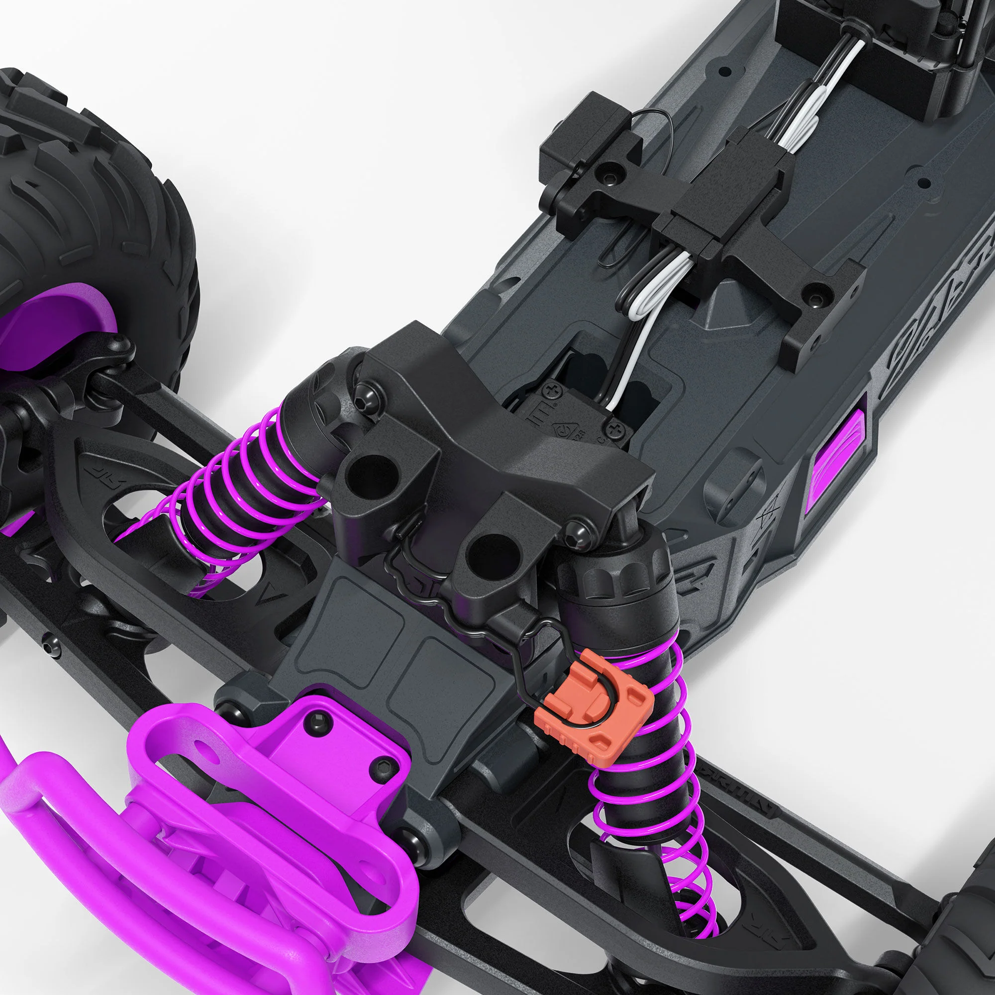Arrma Monster Truck QUAKE 223S DSC 2WD RTR Brushless 1/10 violet - ARA3537T3 - Image 10