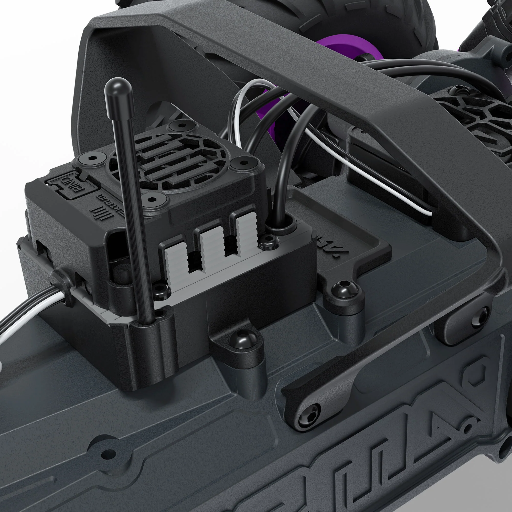 Arrma Monster Truck QUAKE 223S DSC 2WD RTR Brushless 1/10 violet - ARA3537T3 - Image 11