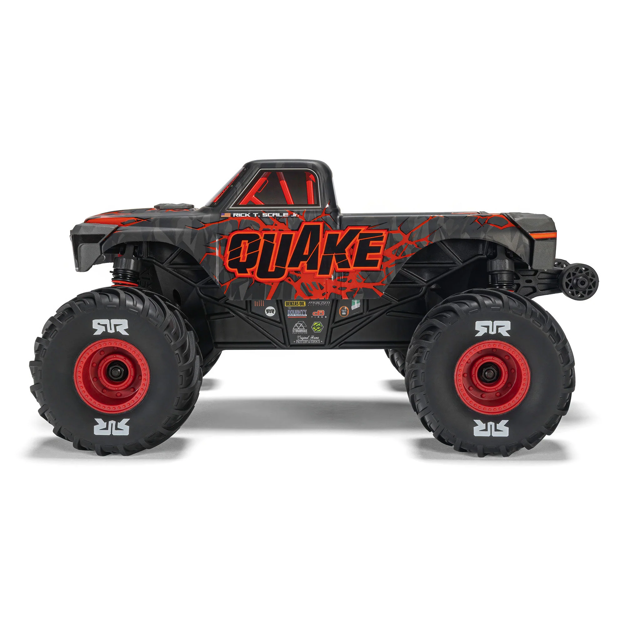 Arrma Monster Truck Quake GROM charbon 4X4 RTR 1/16 rouge - ARA2137T1 - Image 3