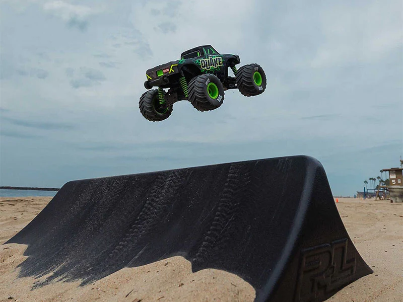 Arrma Monster Truck Quake GROM charbon 4X4 RTR 1/16 vert - ARA2137T2 - Image 11