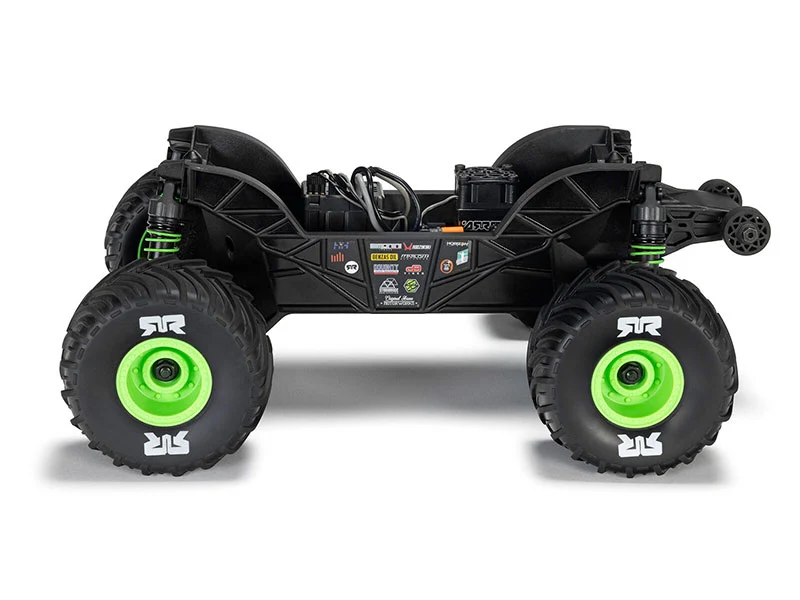 Arrma Monster Truck Quake GROM charbon 4X4 RTR 1/16 vert - ARA2137T2 - Image 6